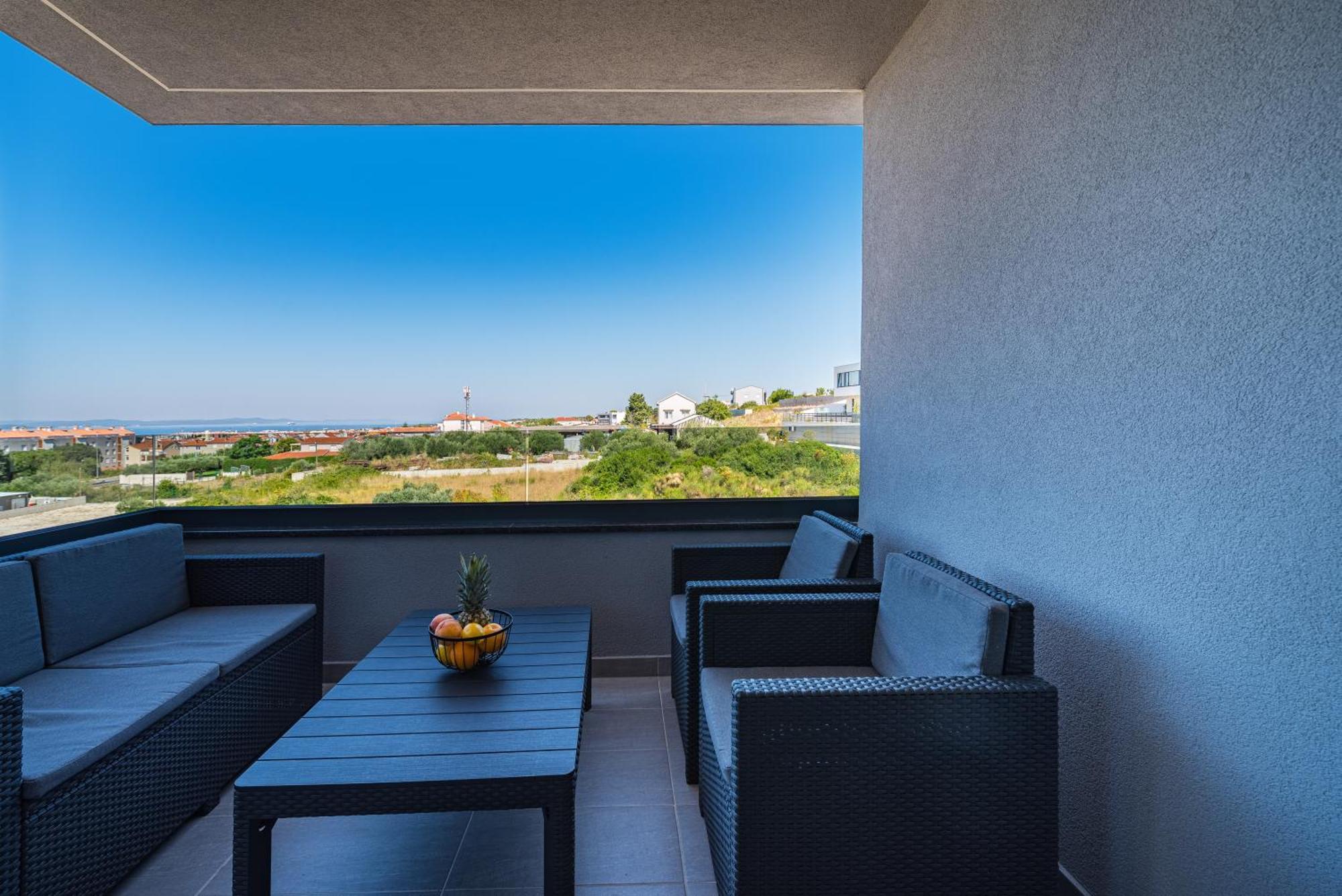 Skyline Luxe Daire Zadar Dış mekan fotoğraf