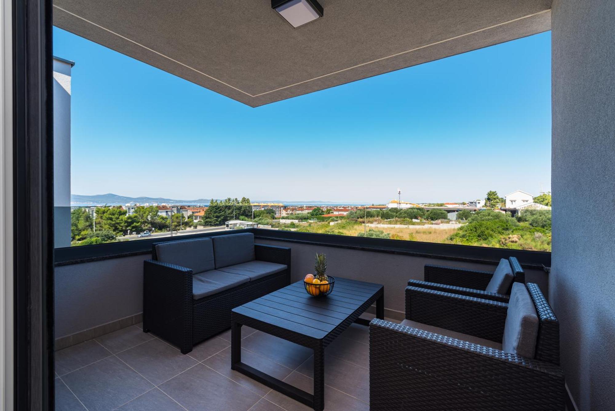 Skyline Luxe Daire Zadar Dış mekan fotoğraf