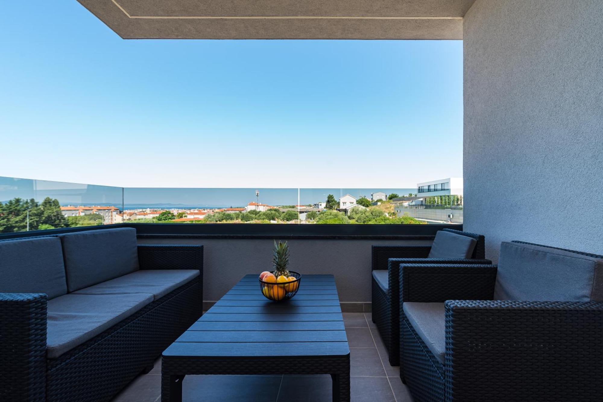 Skyline Luxe Daire Zadar Dış mekan fotoğraf