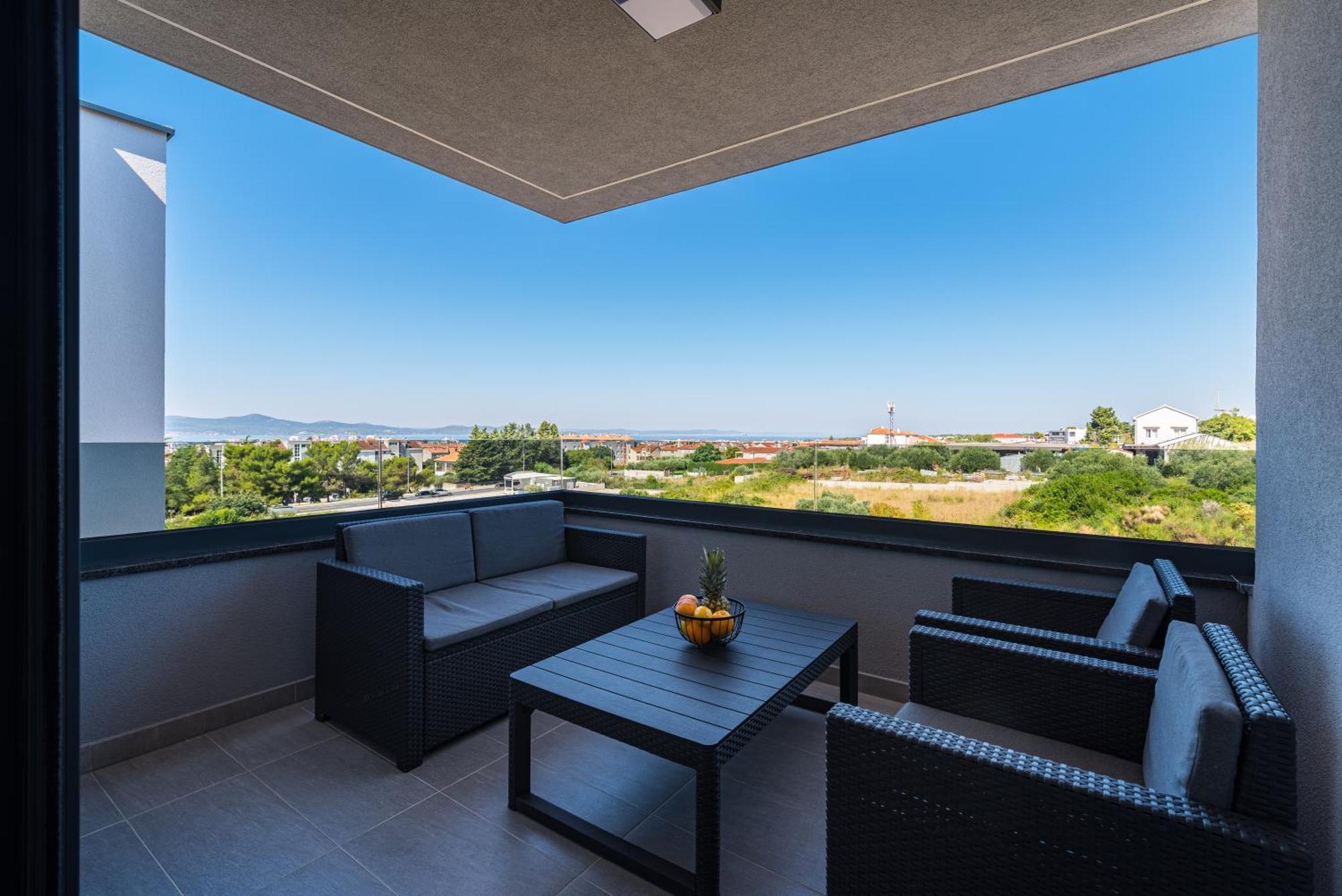 Skyline Luxe Daire Zadar Dış mekan fotoğraf